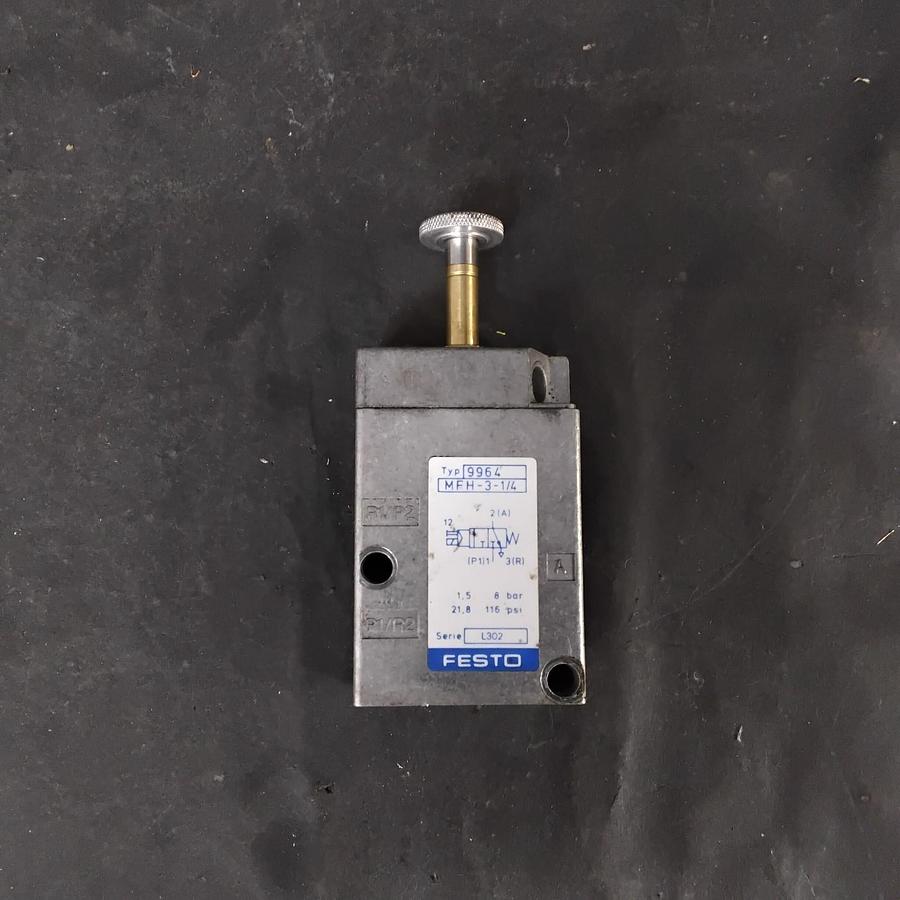 Used FESTO MFH-3-1/4 SOLENOID VALVE