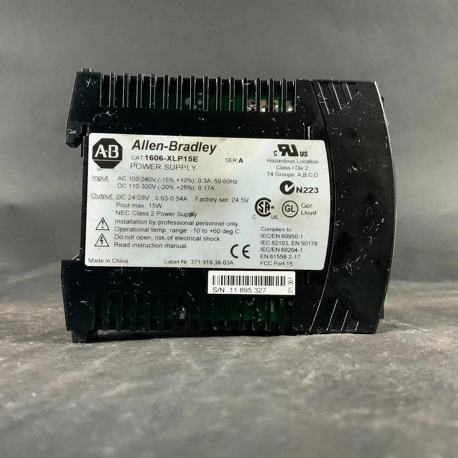 ALLEN BRADLEY 1606-XLP15E POWER SUPPLY ($40 OBO)