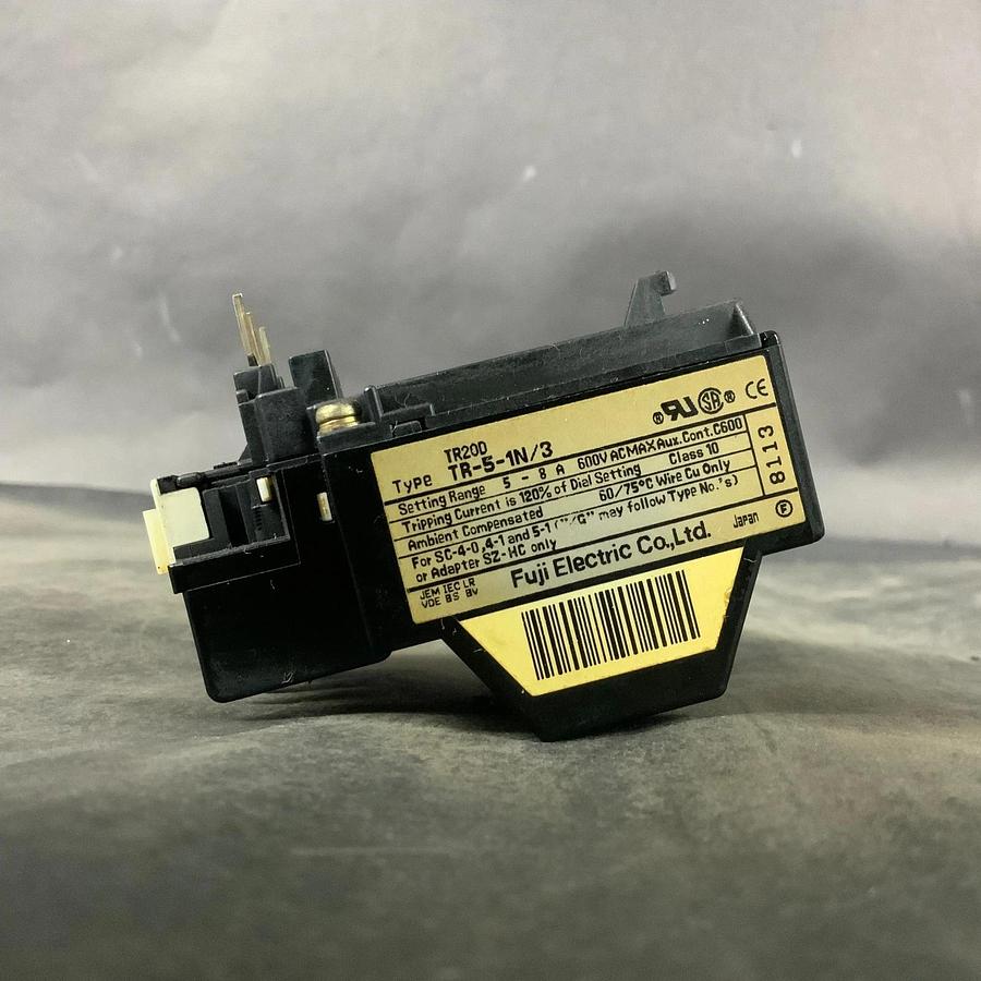 Used FUJI ELECTRIC TR-5-1N/3 THERMAL OVERLOAD RELAY ($25 OBO)