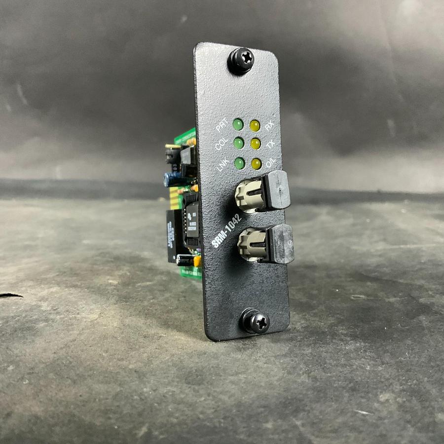 Used BLACK BOX 37630 REV. A FIBER OPTIC REPEATER CARD ($60 OBO)