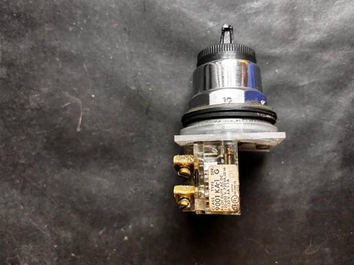 Used SQUARE D 9001KA-1 SERIES G SELECTOR SWITCH ($15 OBO)