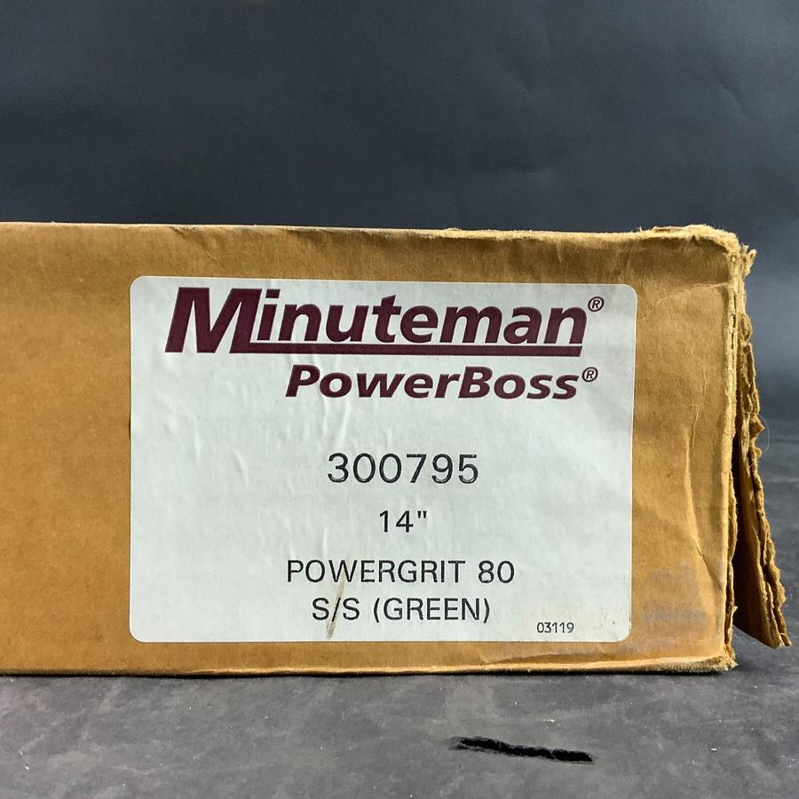 Used MINUTEMAN POWERBOSS - 300795 14” POWERGRIT 80 ($130 OBO)