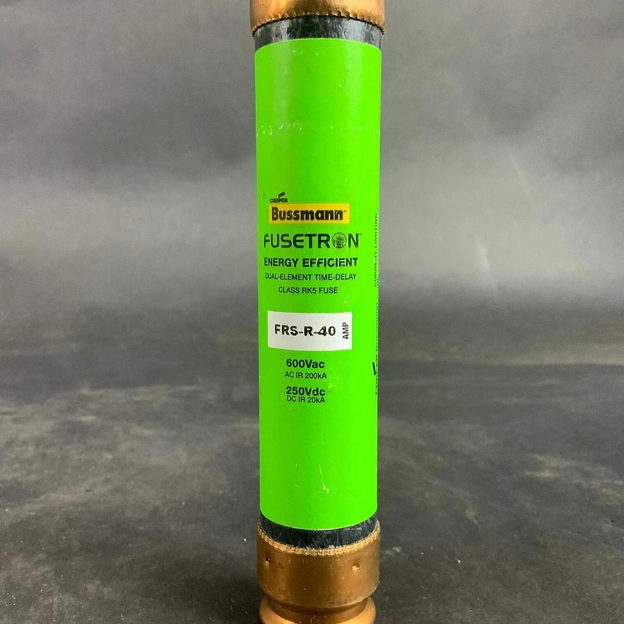 Used BUSSMANN FRS-R-40 ENERGY EFFICIENT FUSE ($13 OBO)