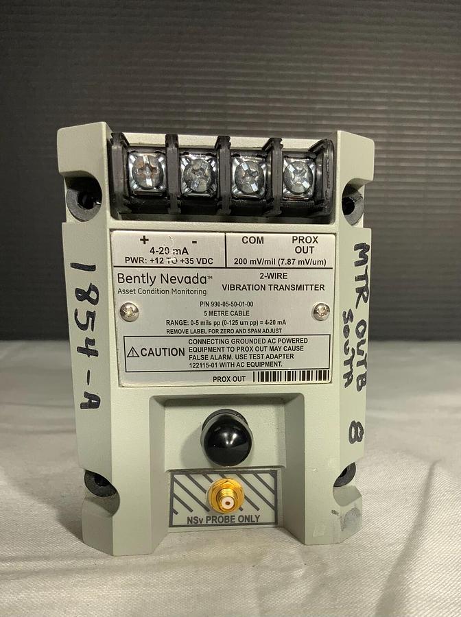 Used GENERAL ELECTRIC BENTLY NEVADA 990-05-50-01-00 ($799.99 OBO)