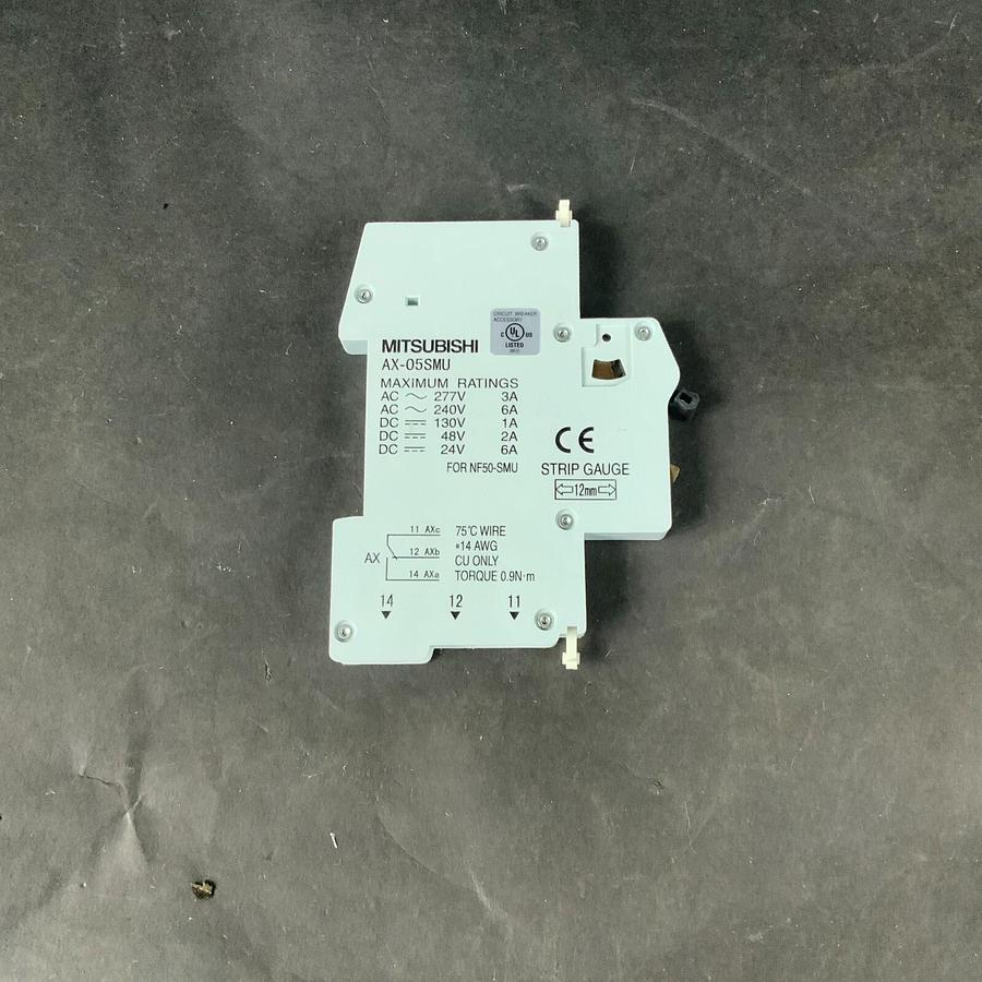 Used MITSUBISHI AX-05SMU AUXILIARY CONTACT ($7 OBO)