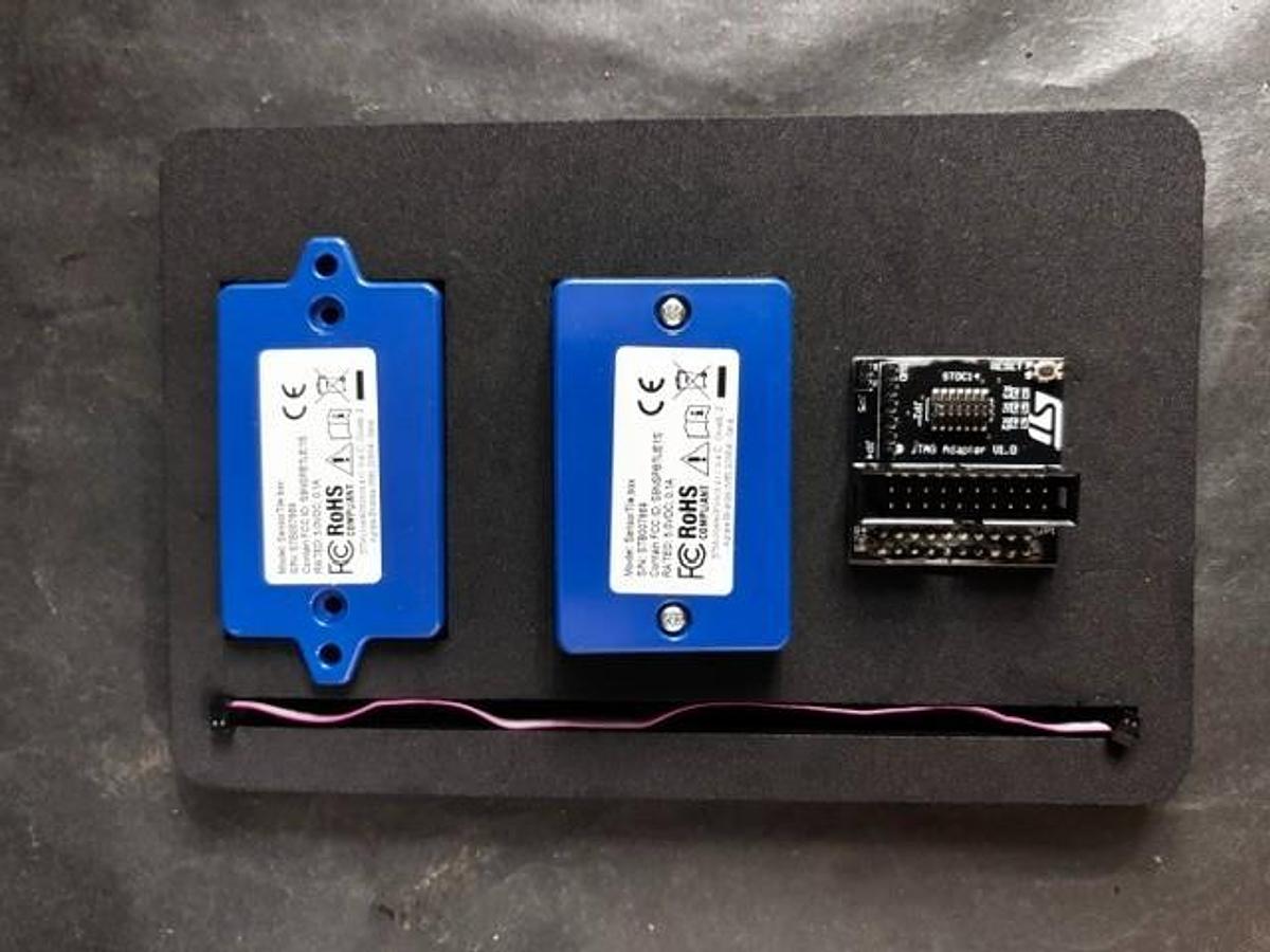 Used STMICROELECTRONICS STEVALMKSBOX1V1 DEVELOPMENT BOARD