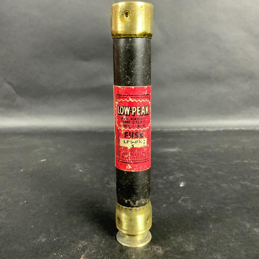 Refurbished BUSSMANN LPS-RK-5 LOW PEAK FUSE ($5 OBO) - REFURBISHED