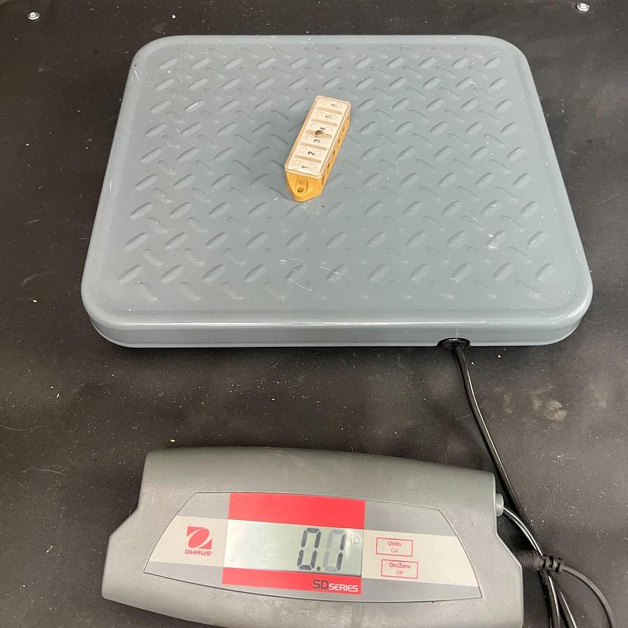 Used WEIDMULLER TYP KS6 TERMINAL BLOCK ($14 OBO)