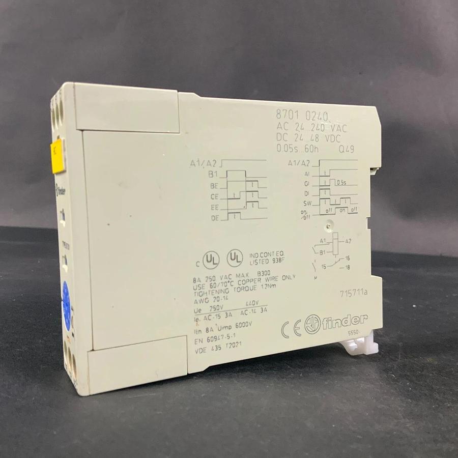 Used FINDER 87010240 TIME DELAY RELAY ($40 OBO)