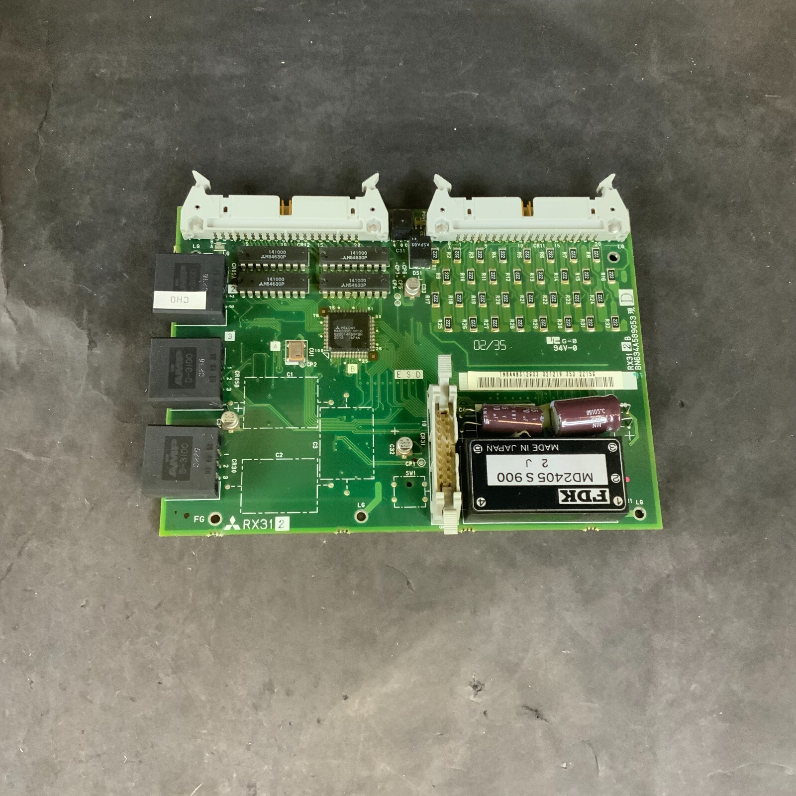 Used MITSUBISHI RX312 BN634A589G53 PC BOARD ($150 OBO)