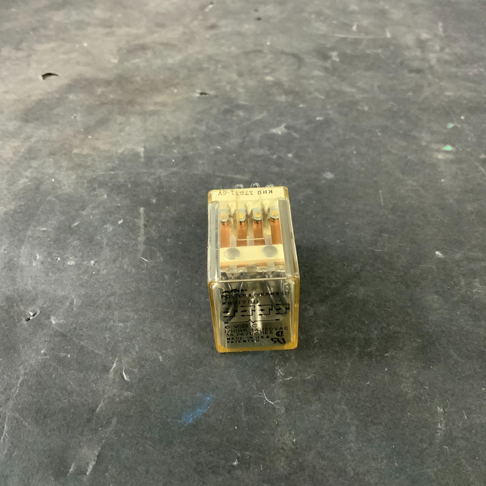 Used POTTER & BRUMFIELD KHU-17D11 RELAY ($9 OBO)