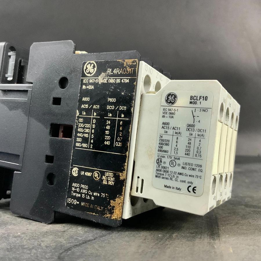 Used GENERAL ELECTRIC RL4RA031T W/ AUX CONTACT ($40 OBO)