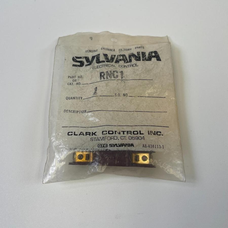 SYLVANIA RNC1 RED RELAY POLE INDUSTRIAL ELECTRICAL COMPONENT OEM NEW