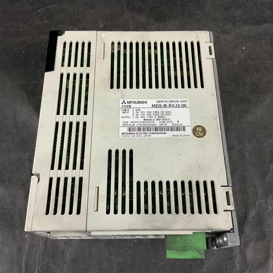 Used MITSUBISHI MDS-B-SV J2-06 SERVO DRIVE UNIT ($150 OBO)