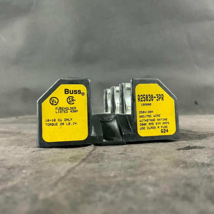 Used BUSSMANN R25030-3PR FUSE HOLDER ($12 OBO)
