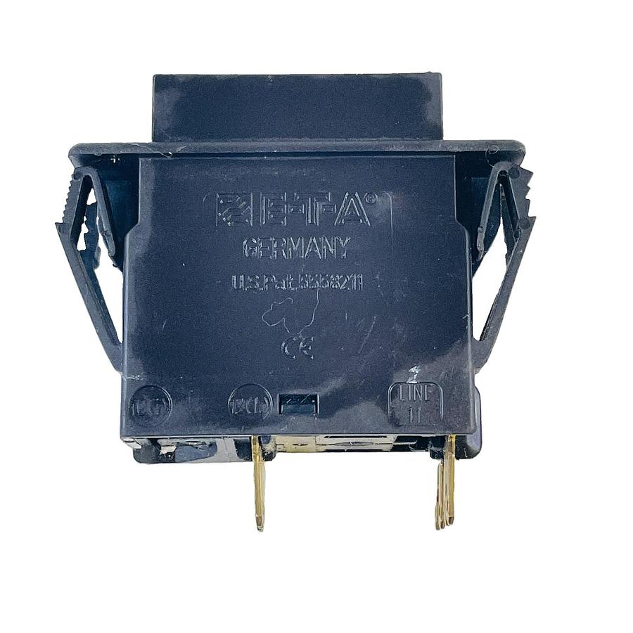 Used E-T-A 3120-F323-P7T1-W02D  THERMAL CIRCUIT BREAKER 6A 240VAC 50VDC WHITE ROCKER