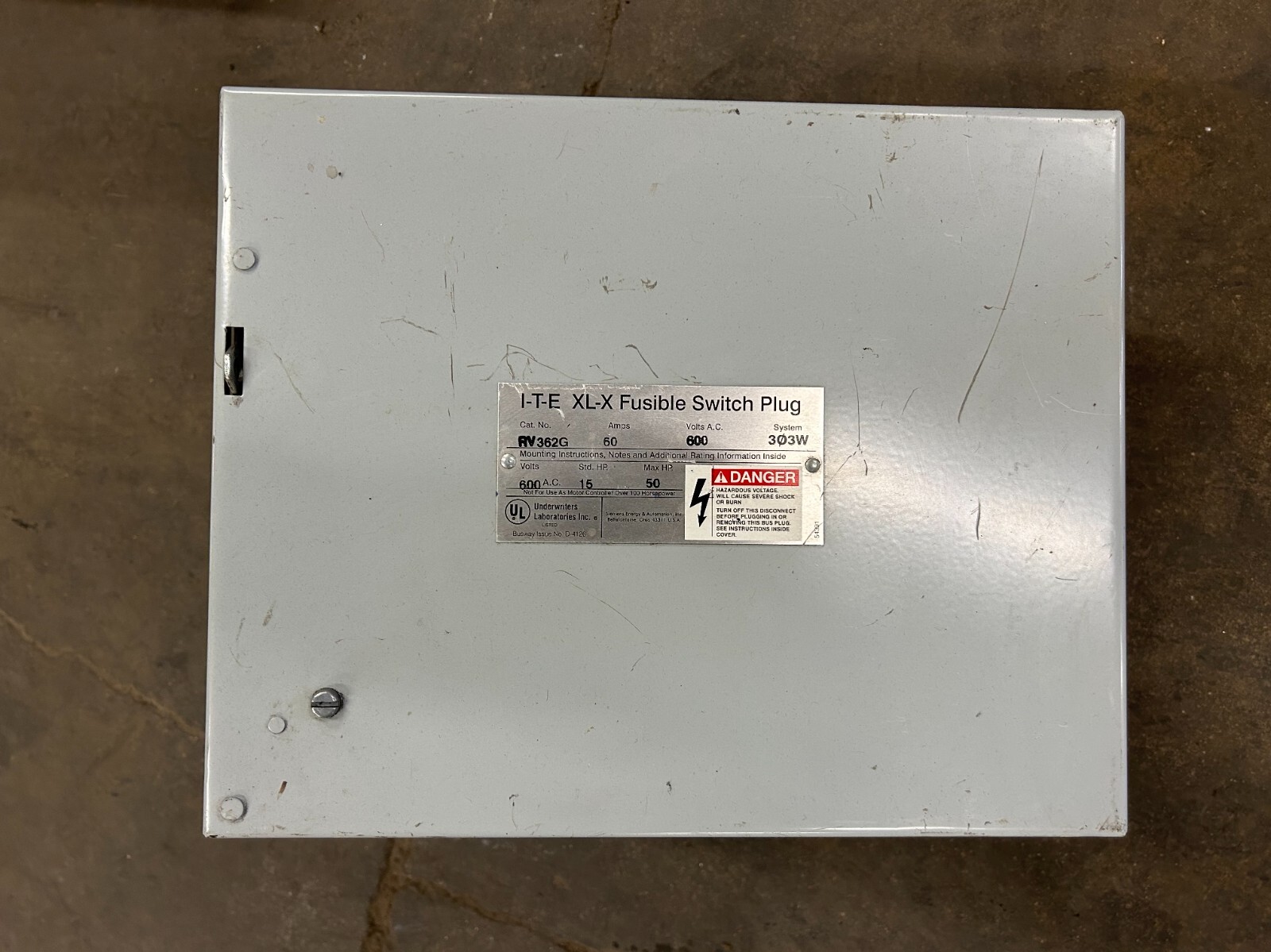 Used BUSS PLUG ITE RV362G ($300 OBO)