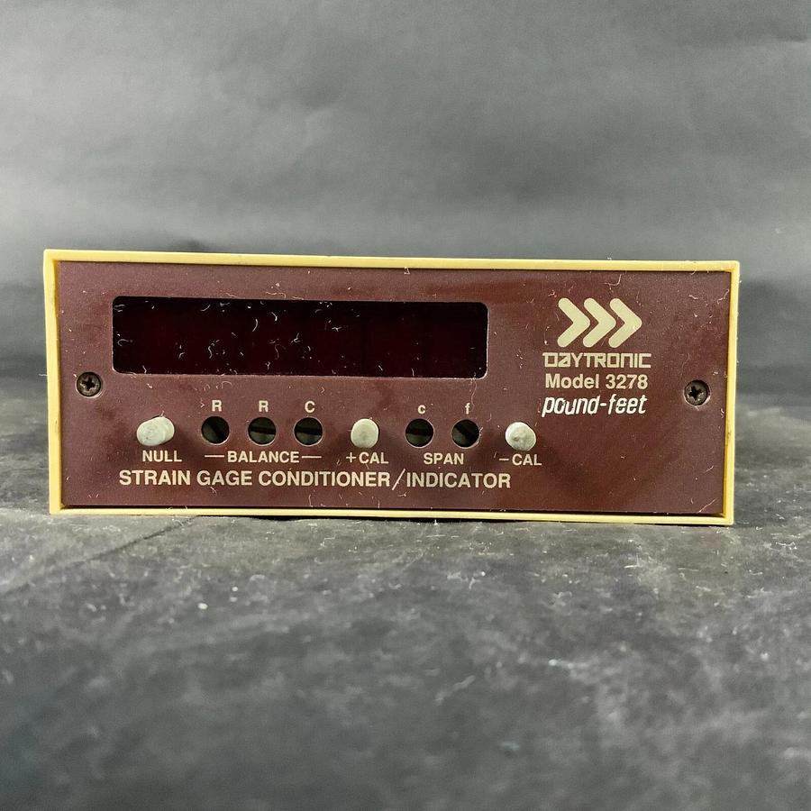 DAYTRONIC STRAIN GAGE CONDITIONER/INDICATOR ($350 OBO)