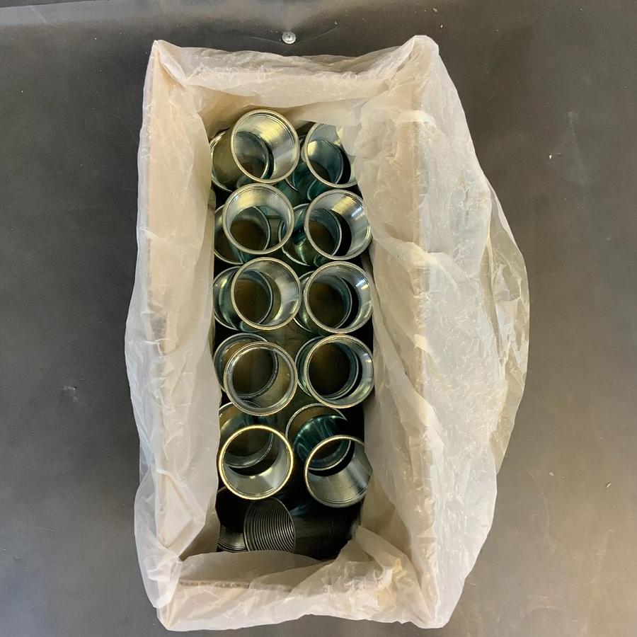 Used ATKORE 904147 1-1/4” GRC COUPLING - BOX OF 23 ($80 OBO)