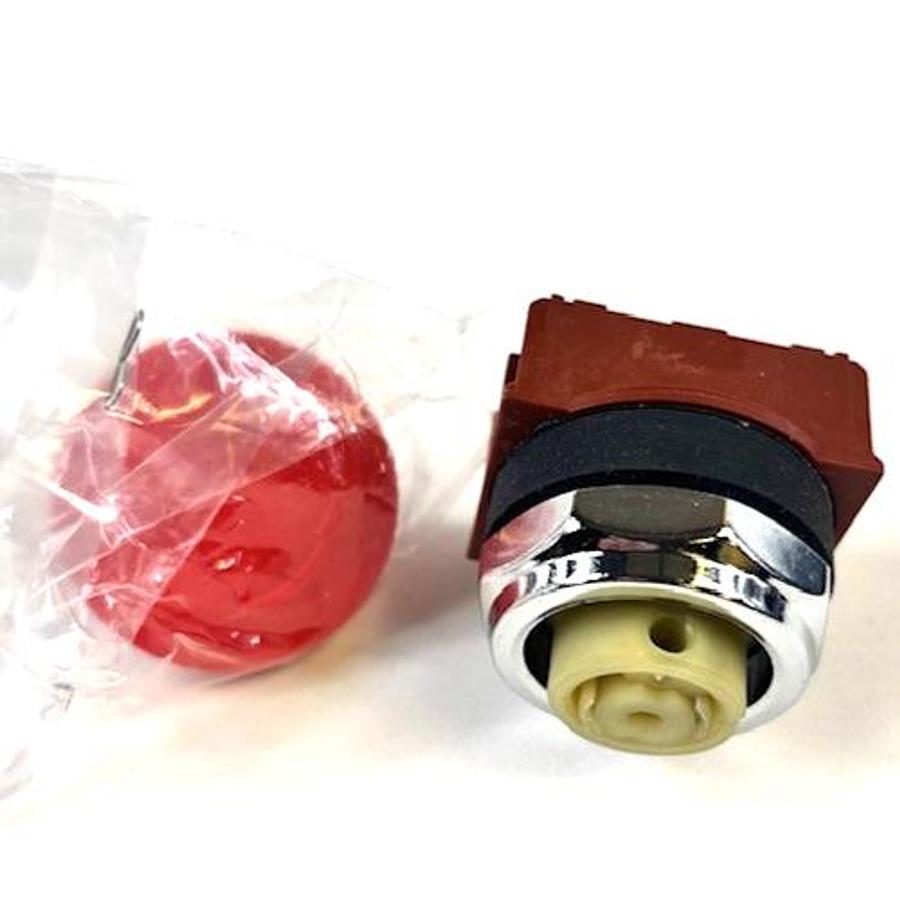 Used SIEMENS 3SB03-K4R RED PUSHBUTTON