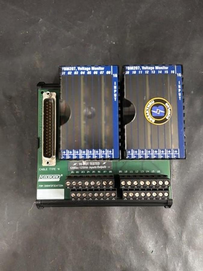 Used FOXBORO FBM207 TERMINATION ASSEMBLY