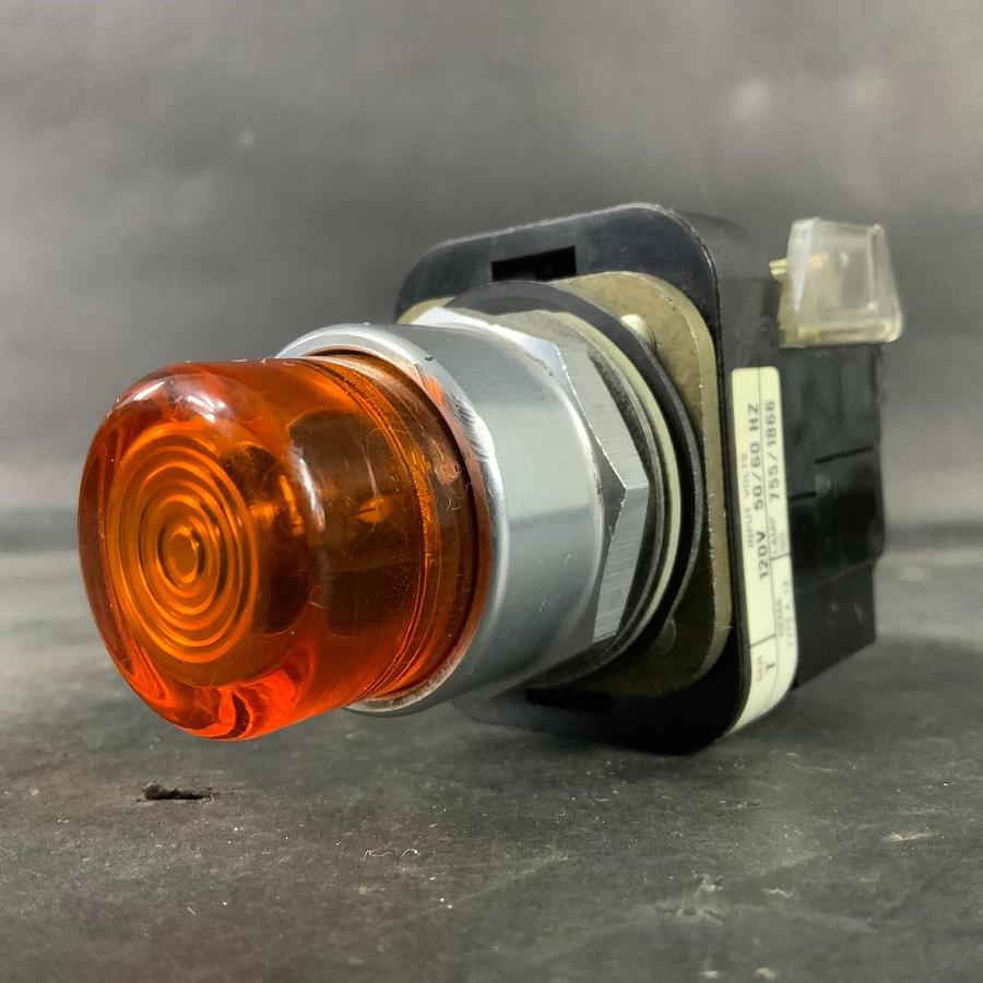 Used ALLEN BRADLEY 800T-PT16 AMBER PUSHBUTTON ($30 OBO)
