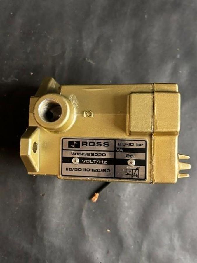 Used ROSS CONTROLS W1613B2020 SOLENOID VALVE