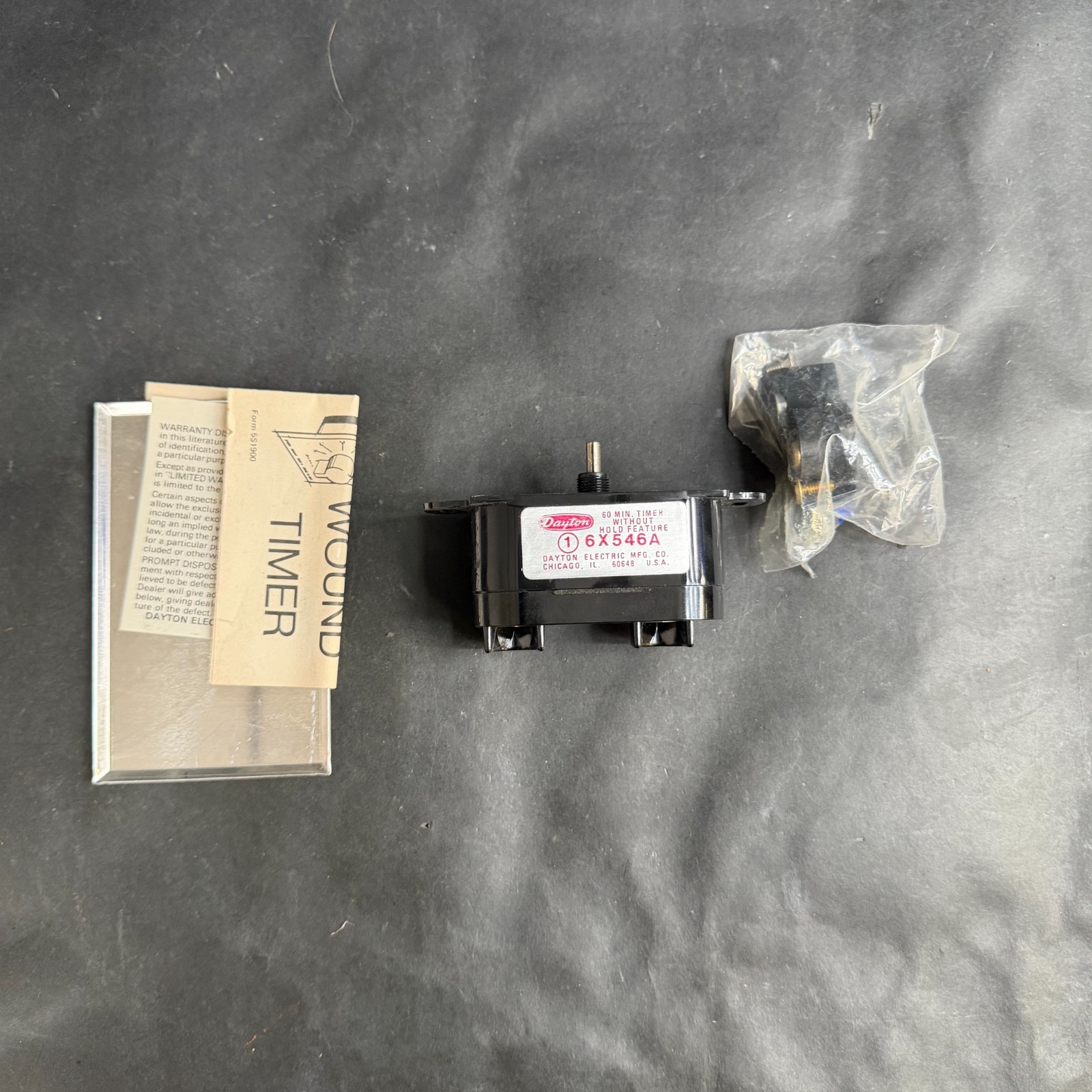 DAYTON 6X546A 60-MIN TIMER ($120 OBO)