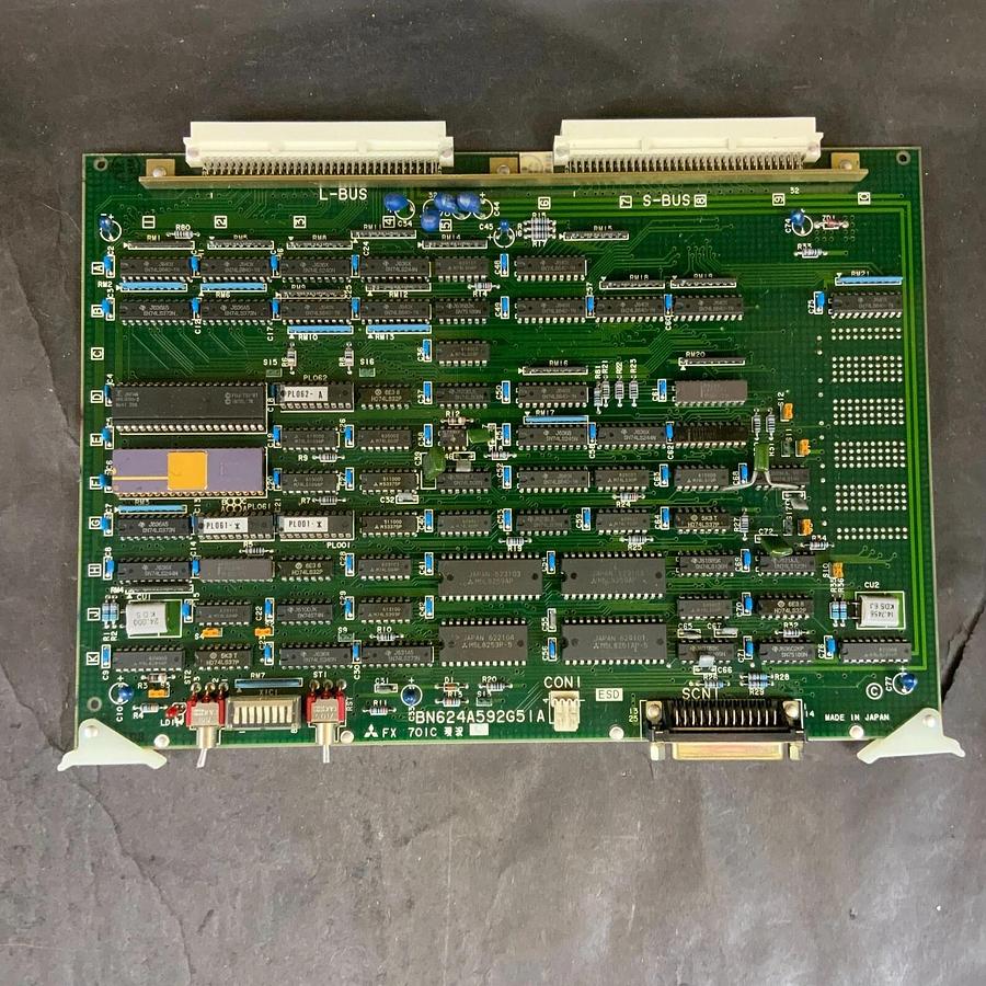 Used MITSUBISHI FX701C BN624A592G51A PC BOARD ($50 OBO)