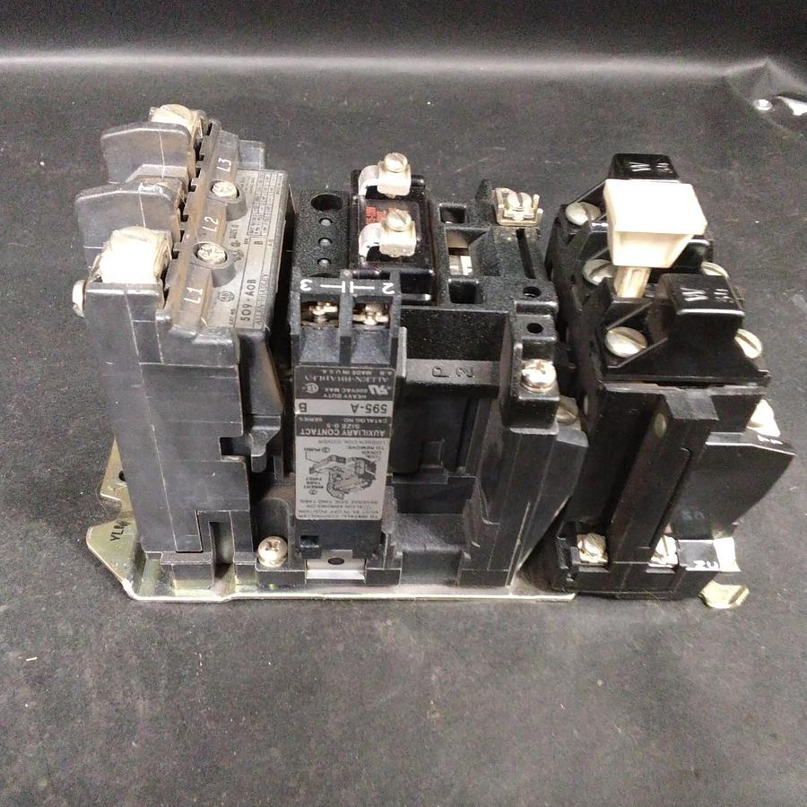 Used ALLEN BRADLEY 509-AOB SERIES B STARTER