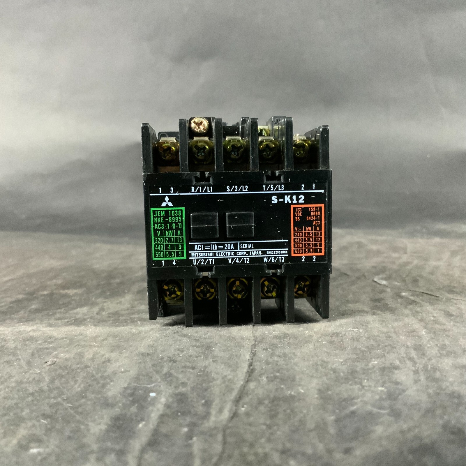 Used MITSUBISHI S-K12-111 MAGNETIC CONTACTOR ($25 OBO)