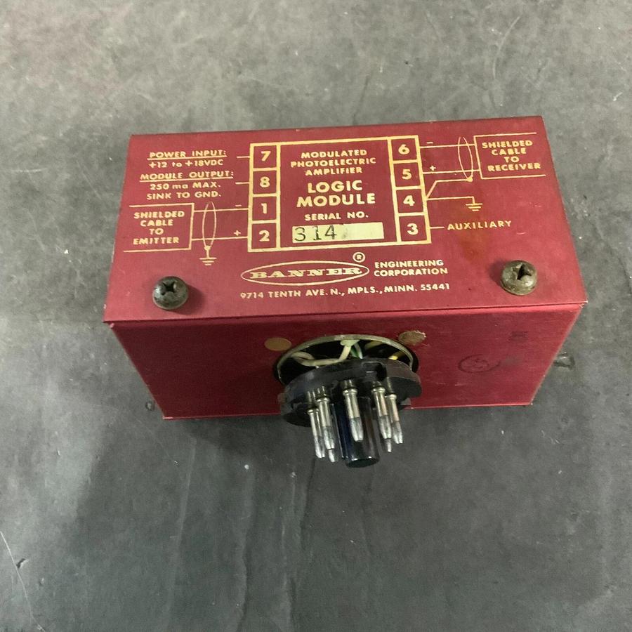Used BANNER MB5-14 PHOTOELECTRIC AMPLIFIER ($40 OBO)