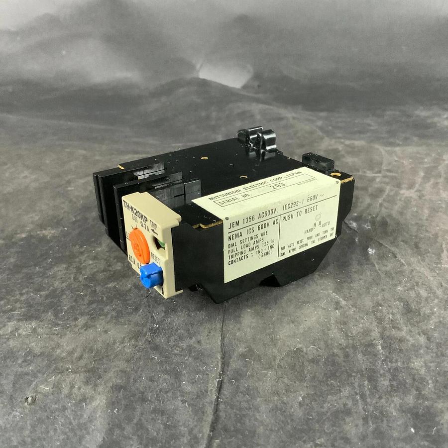 Used MITSUBISHI TH-K20KP 0.7A OVERLOAD RELAY ($10 OBO)