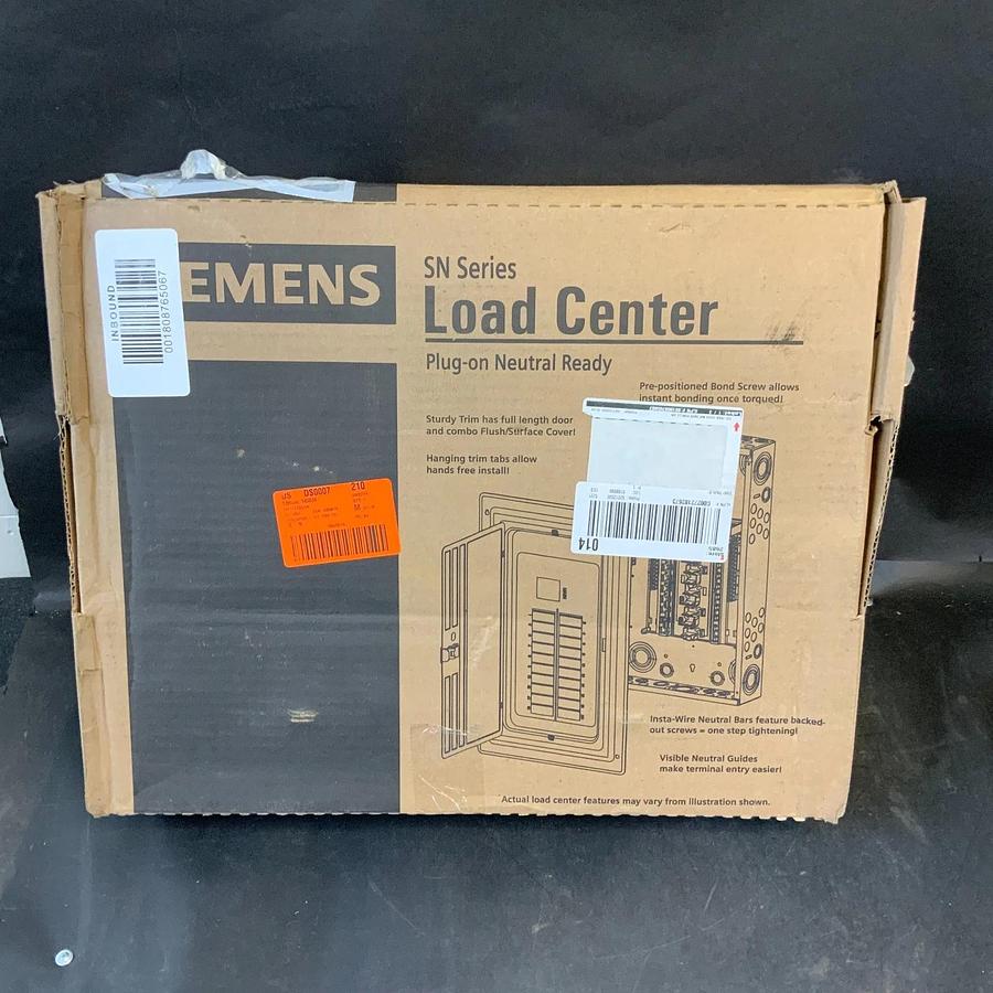 SIEMENS SN1224B1100 MAIN BREAKER LOAD CENTER ($90 OBO)
