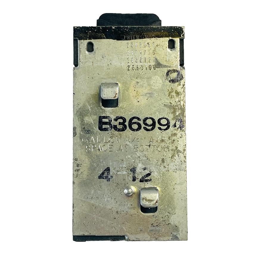 Used BULLDOG PUSHMATIC 31115 15A 1-POLE 120/240V BOLT-ON CIRCUIT BREAKER