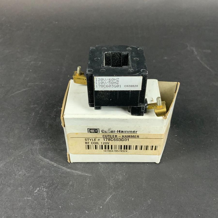 Used CUTLER HAMMER EATON 178C603G01 COIL - NEW OPEN BOX ($40 OBO)