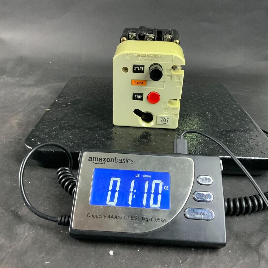 Used MOELLER PKZM3-4-U-NA CIRCUIT BREAKER - WITH HI22-PKZM3 AUX CONTACT ($35 OBO)