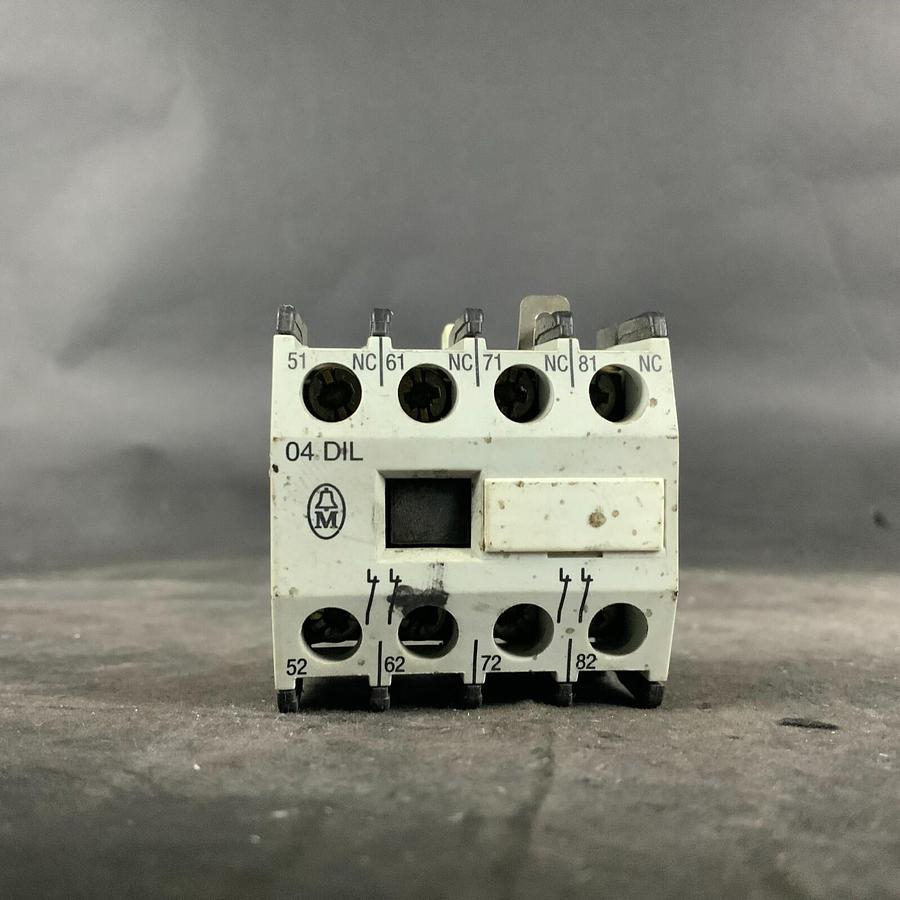 Used KLOCKNER MOELLER 04DIL AUXILIARY CONTACT ($15 OBO)