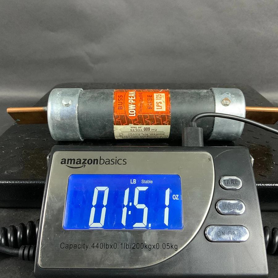 Used BUSSMANN LPS-125 LOW PEAK FUSE ($15 OBO)