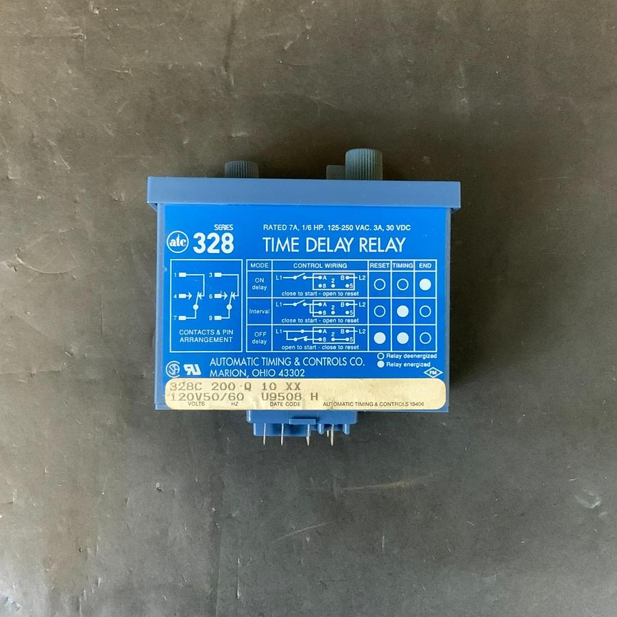 Used ATC-328 Series C Time Delay Relay($17 OBO)