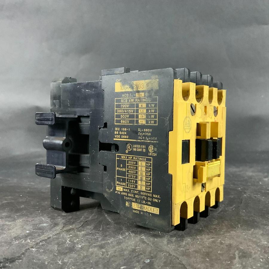 Used ALLEN BRADLEY 100-A18ND3 CONTACTOR ($45 OBO)
