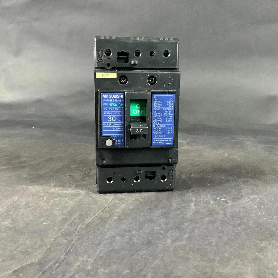Used MITSUBISHI NF50-CP 30A NO-FUSE BREAKER ($20 OBO)