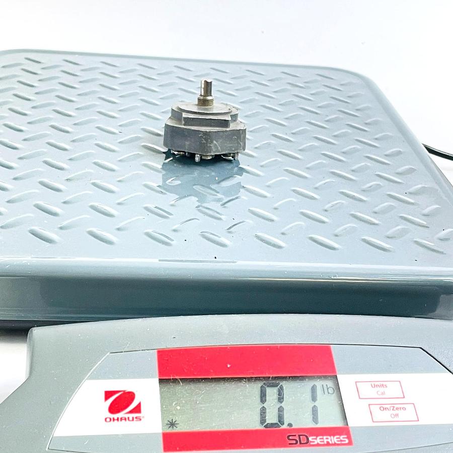 Used DYNAMATIC 15-104 POTENTIOMETER 10K OHMS PANEL MOUNT SCREW TERMINALS RHEOSTAT