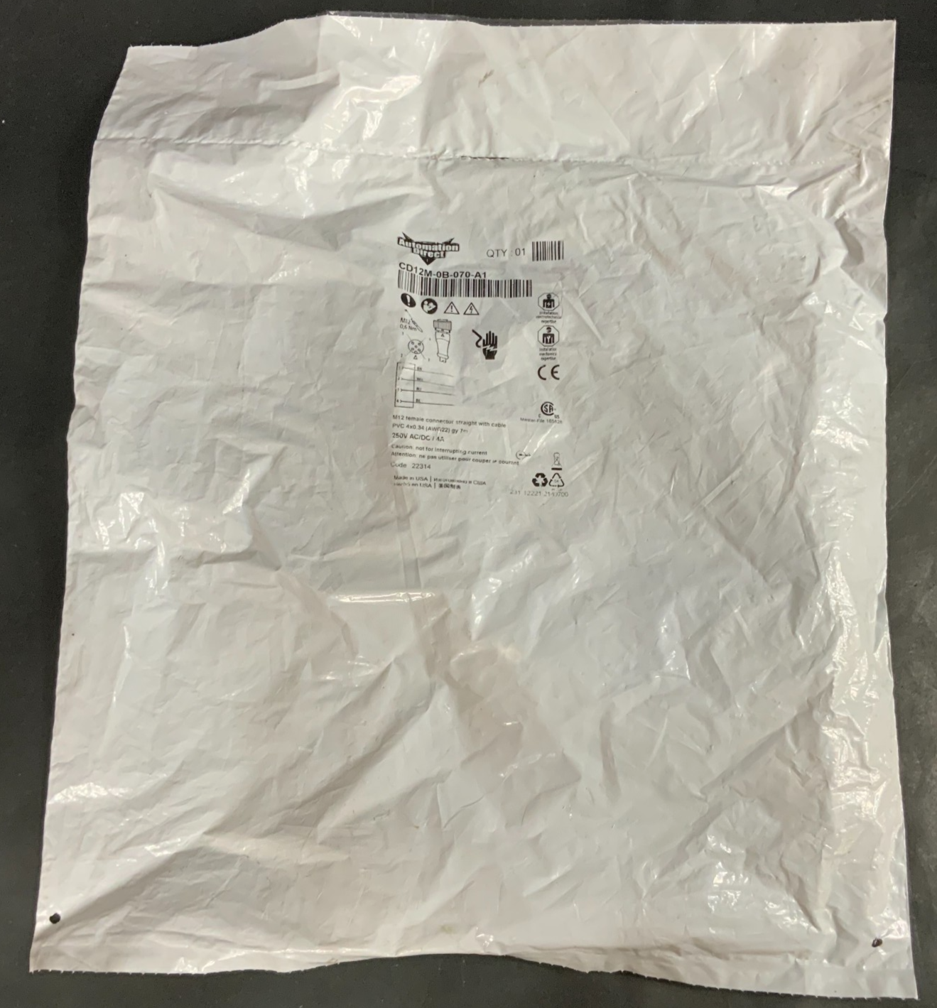 Used AUTOMATION DIRECT CD12M-OB-070-A1  ($10 OBO)