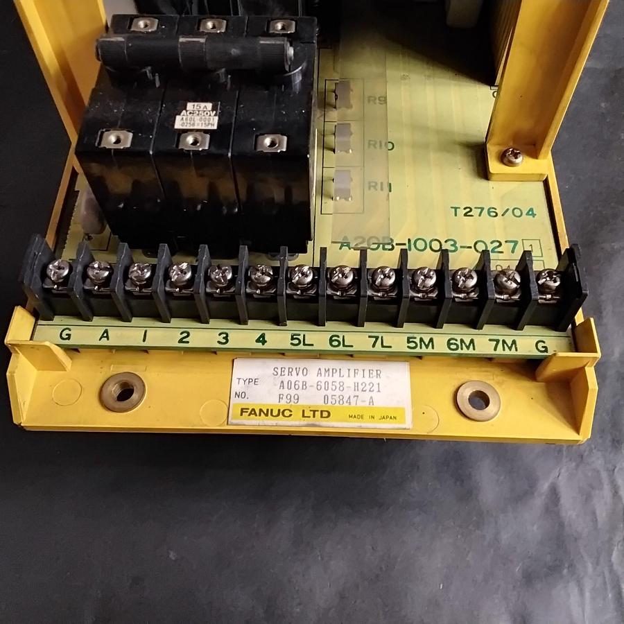 Used FANUC A06B-6058-H221 SERVO AMPLIFIER ($1,000 OBO)