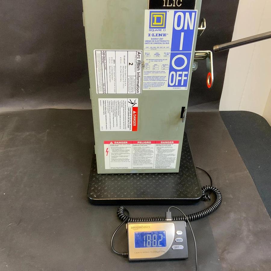 Used SQUARE D I-LINE PQ4610G FUSIBLE BUSWAY PLUG-IN UNIT ($800 OBO)