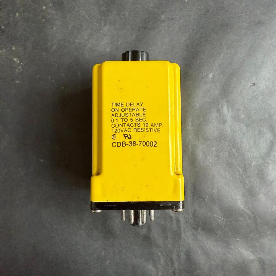 Used POTTER & BRUMFIELD CDB-38-70002 TIME DELAY RELAY ($20 OBO)