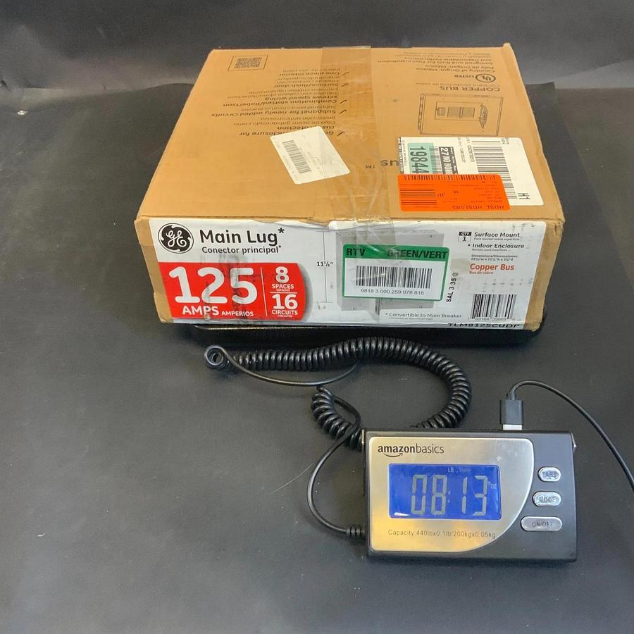 GE TLM812SCUDP MAIN LUG LOAD CENTER ($35 OBO)