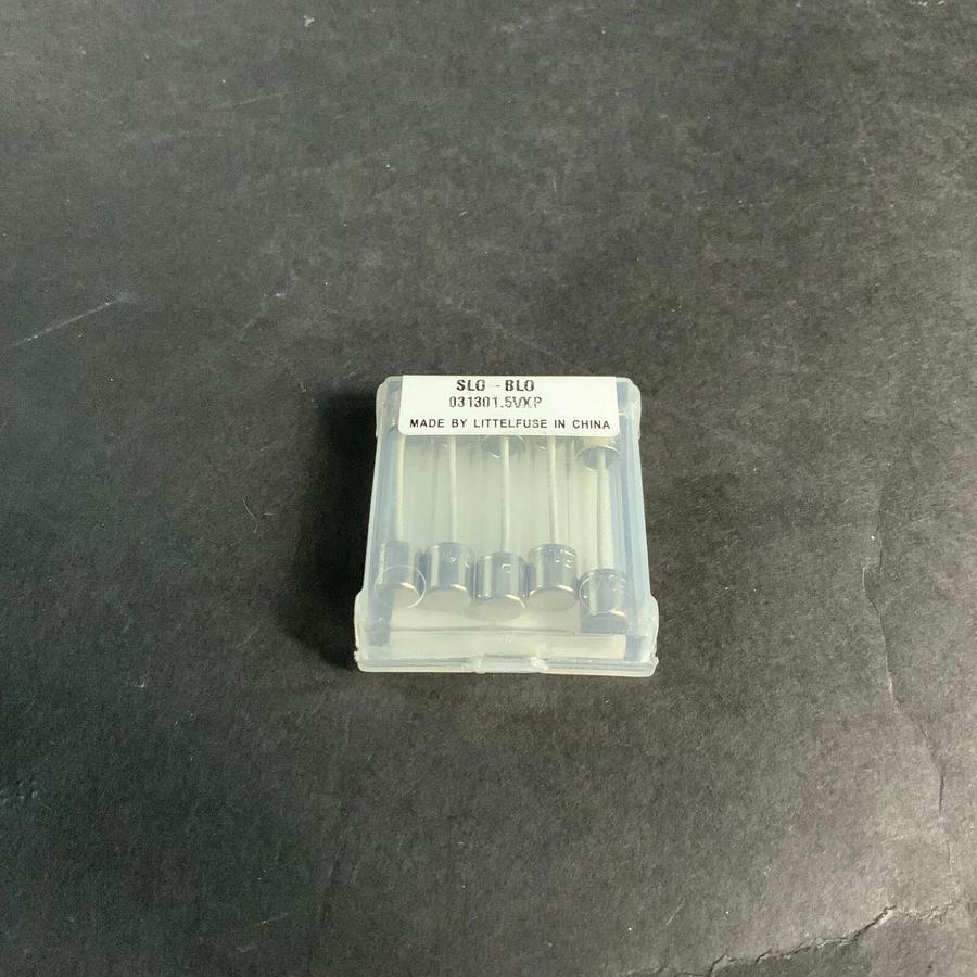 LITTELFUSE 313-1-1/2A-250VAC FUSE - SET OF 5 ($5 OBO)