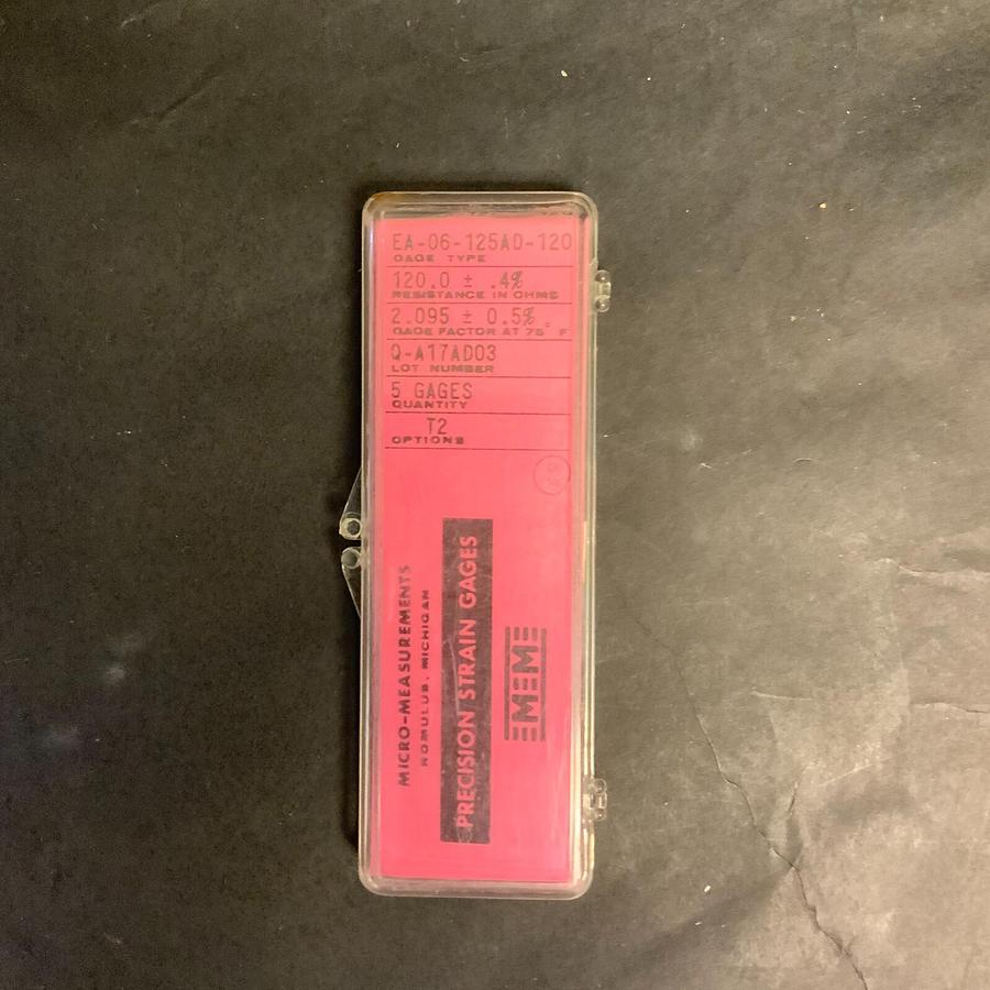 Used MICRO-MEASUREMENTS EA-06-125AD-120 PRECISE STRAIN GAUGE -1 UNIT ($5 OBO)